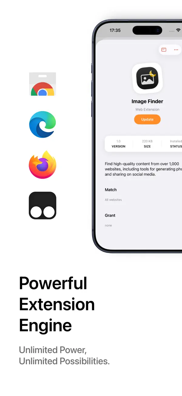 #2. Gear: AI Web Extension Browser (iOS) От: Binary Gear LLC