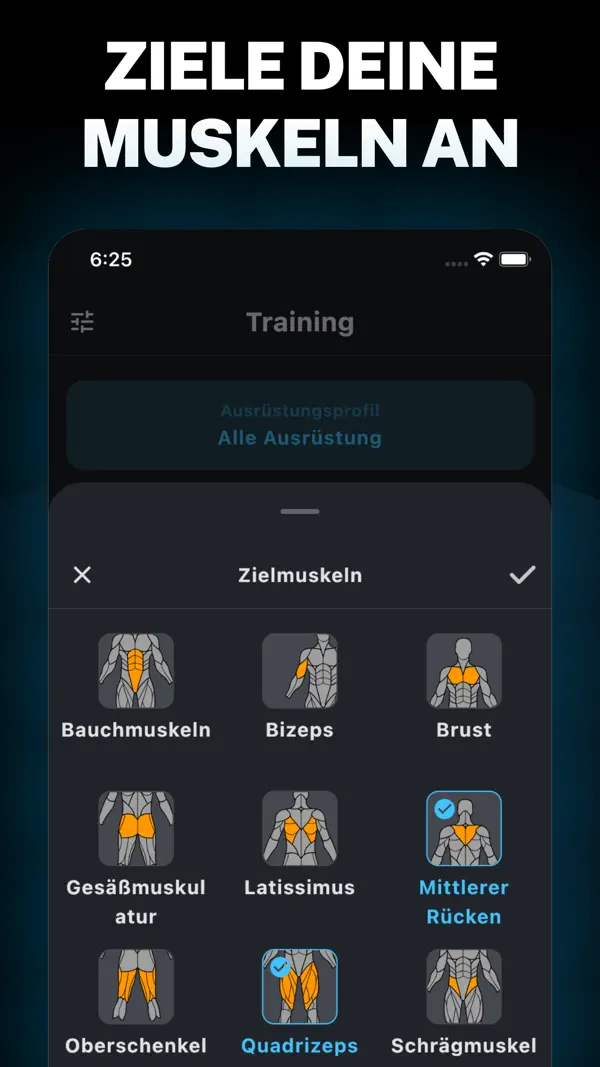 GymStreak: KI Fitness Trainer iPhone App Screenshot 3 – Gesundheit & Fitness