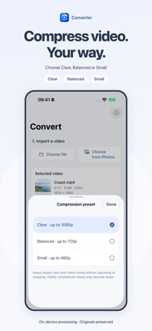 Converter - Video Formats Screenshot 2 of 3