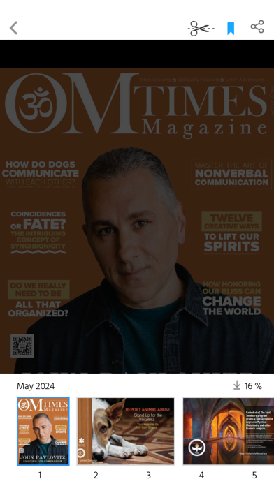 OMTimes Magazine Screenshot