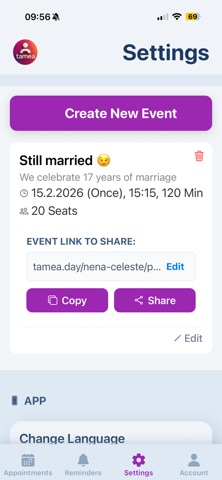 Tamea: Appointment Booking Screenshot 4 of 10