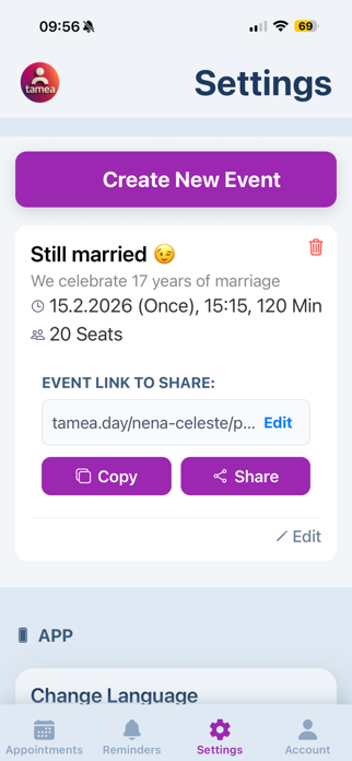 Tamea: Appointment Booking Screenshot 4 of 10