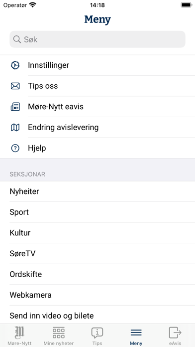 Møre-Nytt Screenshot
