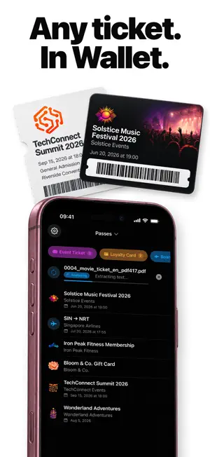 NeatPass - PDF to Wallet screenshot 1