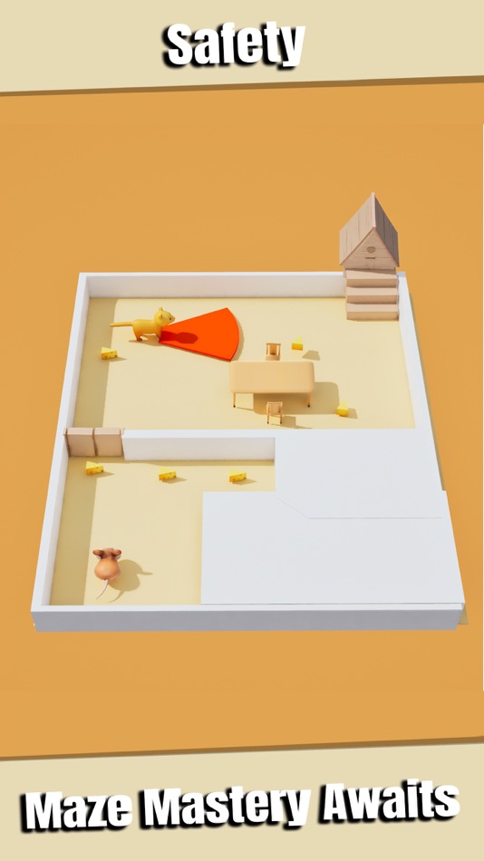#5. Mouse Escape :Hide and Seek (iOS) 由: Haroon Ahmad