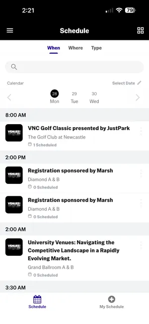 VenuesNow Conference 2026 screenshot 3