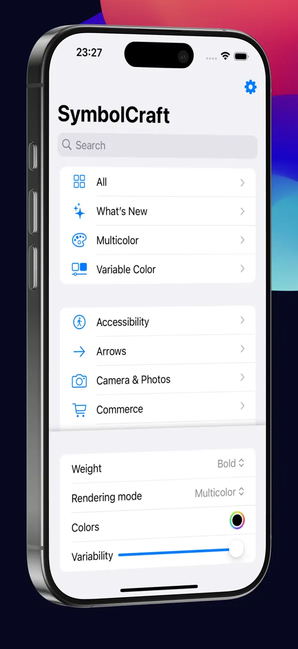 #1. SymbolCraft: Developer Tool (iOS) di: Remi Herbiet