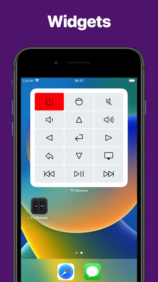 #6. TV Remote Control :) (macOS) Podle: Remote Sunrise LTD