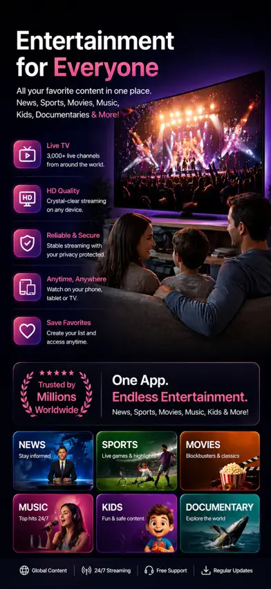 Live Stream TV - Global TV screenshot 2
