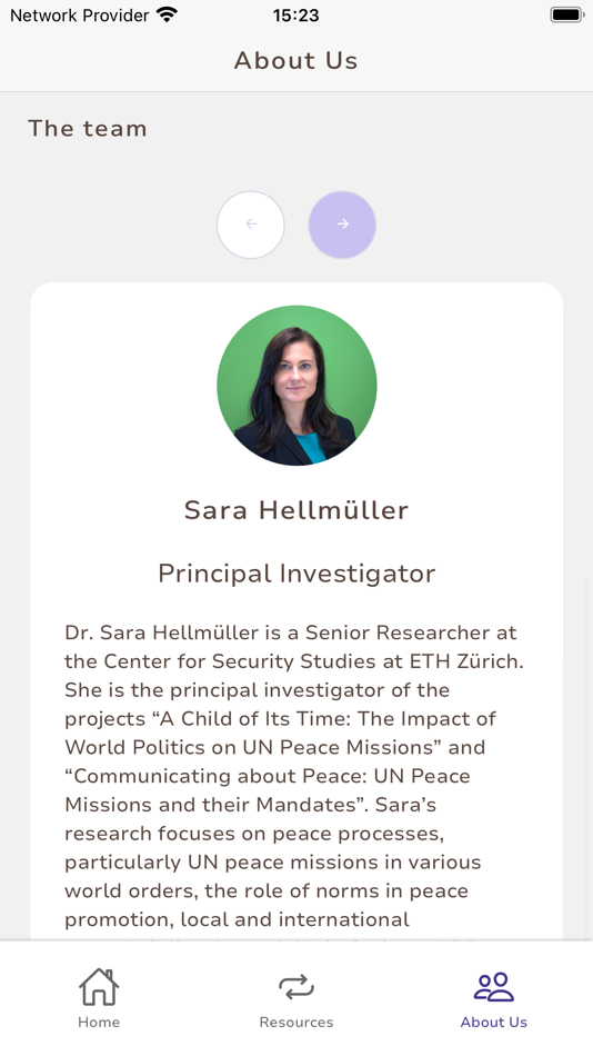 #4. UN Peace Missions App (iOS) 由: Fondation pour l'institut de hautes etudes internationales et du developpement (Geneve)