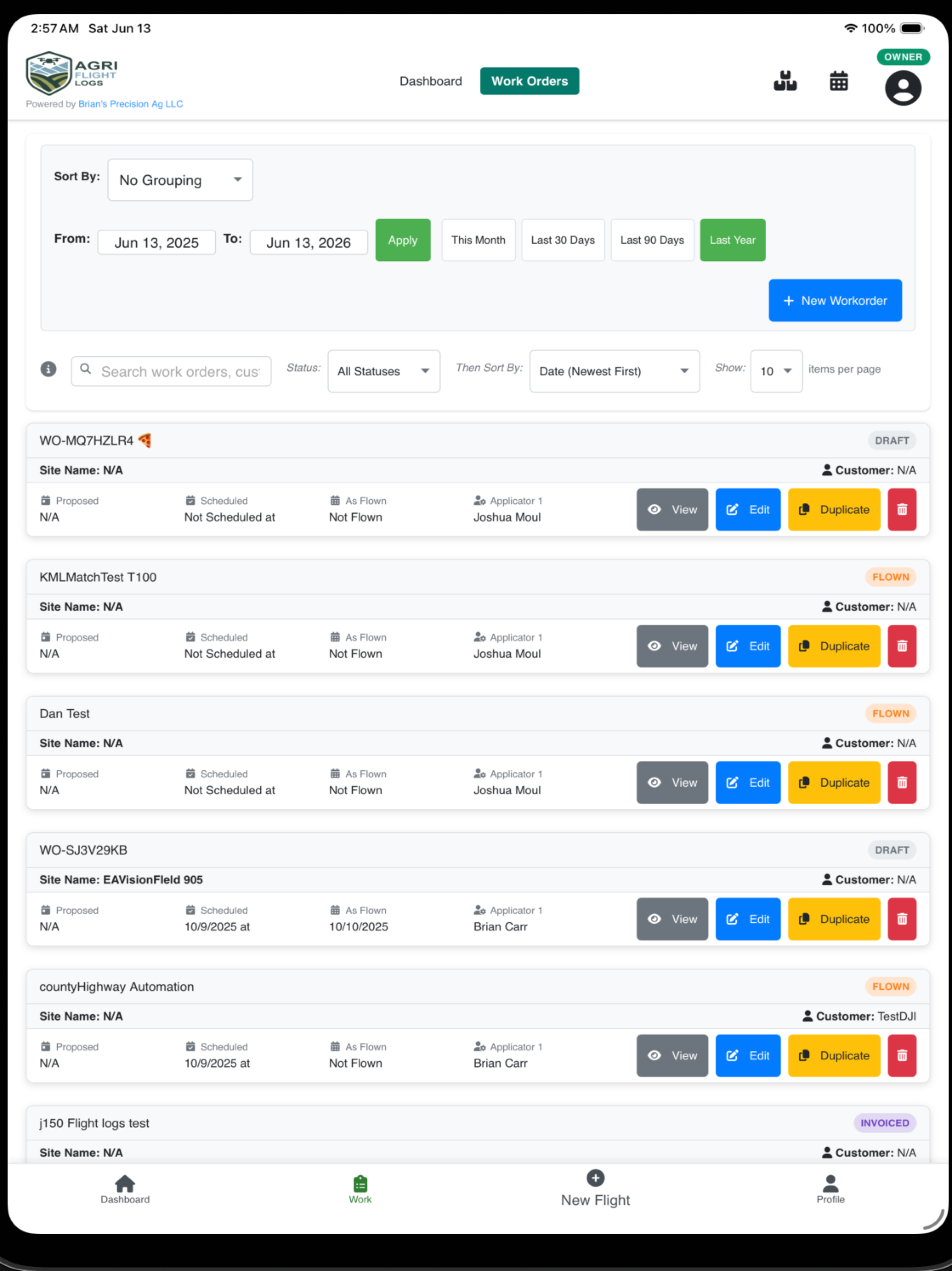 Agri Flight Logs screenshot 16