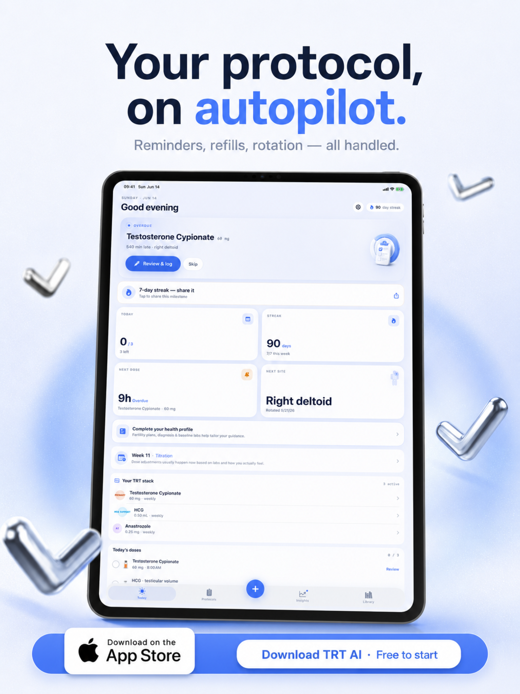 TRT AI: Testosterone Tracker