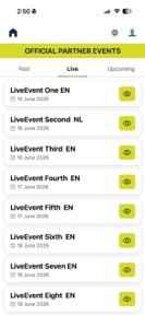 Livio Live screenshot