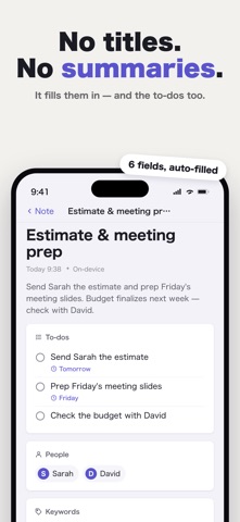 Zatto: AI Notes, Tasks & Memo Screenshot 3 of 5