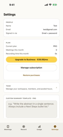 Notesy: AI-Note Taker Screenshot 6 of 6