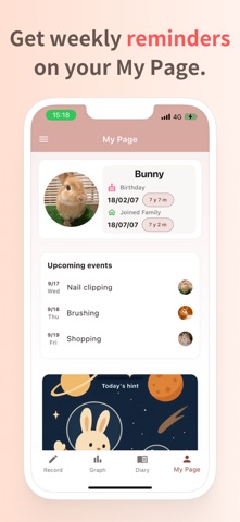 Rabbit Care -Pet Log & Tracker Screenshot 8 of 8