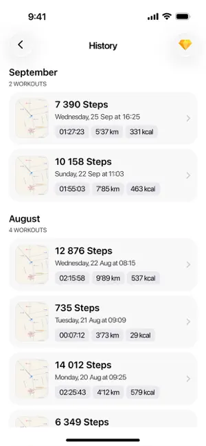 Pedometer - Run & Step Counter screenshot 4