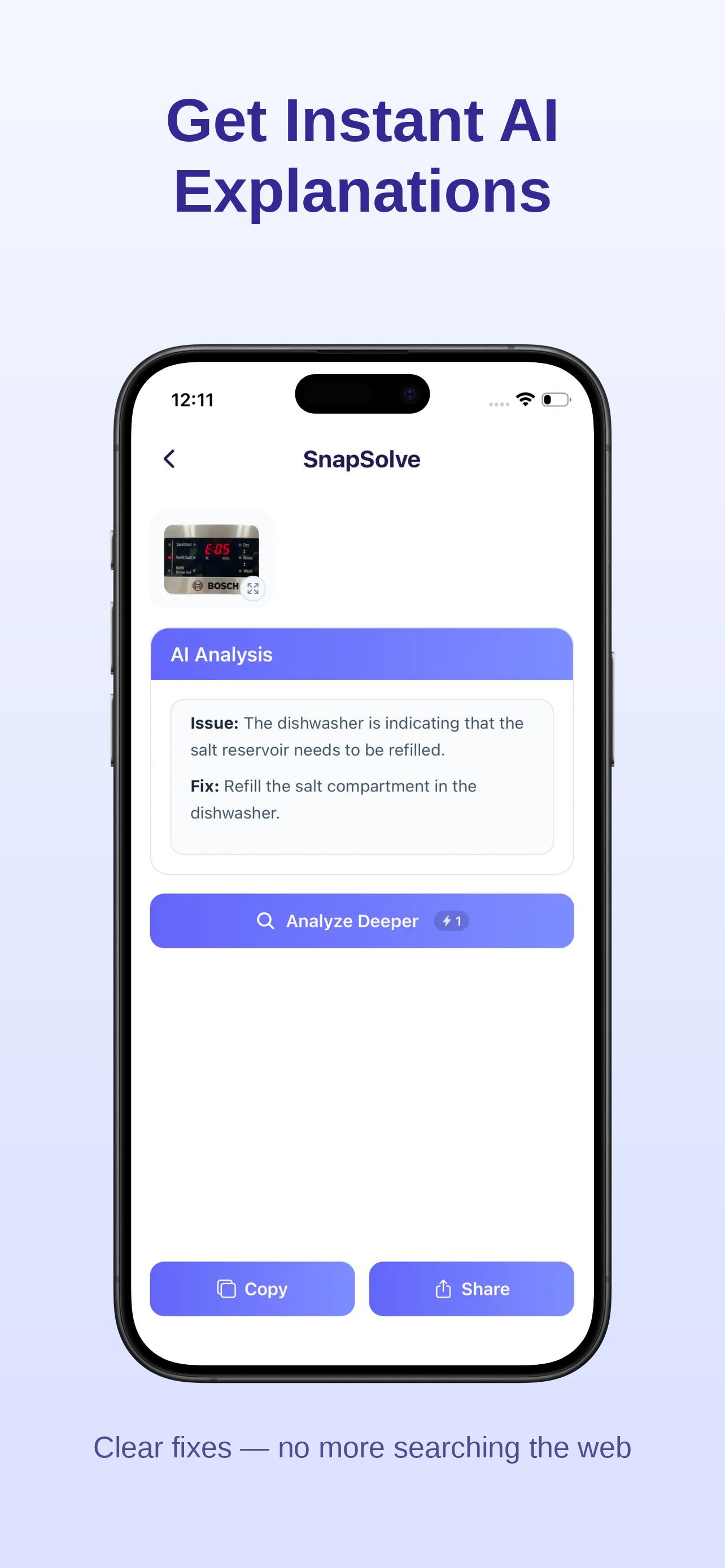 SnapSolve: AI Error Fixer