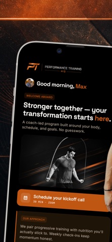 Performance Training HQ screenshot