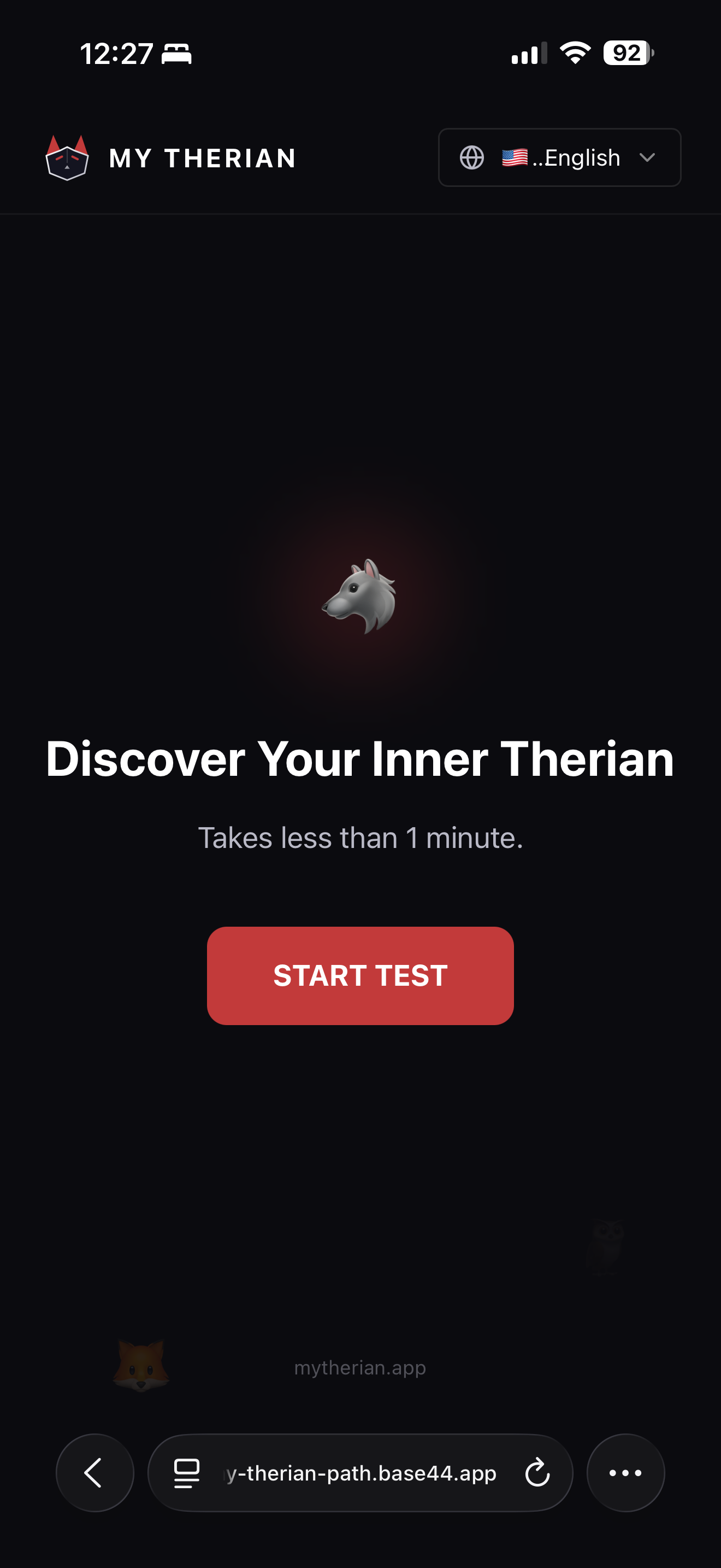 My Therian - Official Test