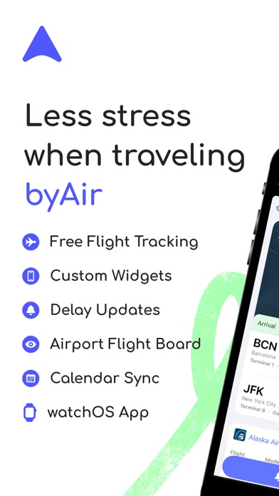 byAir: Live Flight Tracker Screenshot
