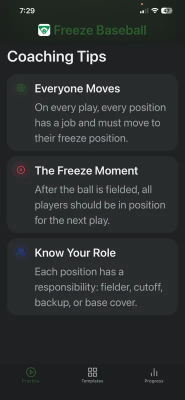 Freeze Baseball screenshot 2 of 5