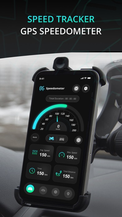 GPS Speedometer •Speed Tracker Screenshot