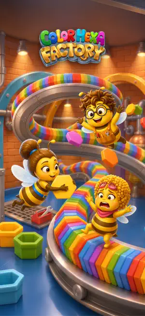 Color Hexa Factory! screenshot 1