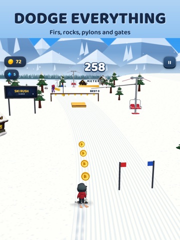 Ski Rush Ilgaz: Ski Game iPad screenshot