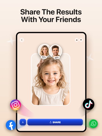 AI Future Family Generator App iPad screenshot 3