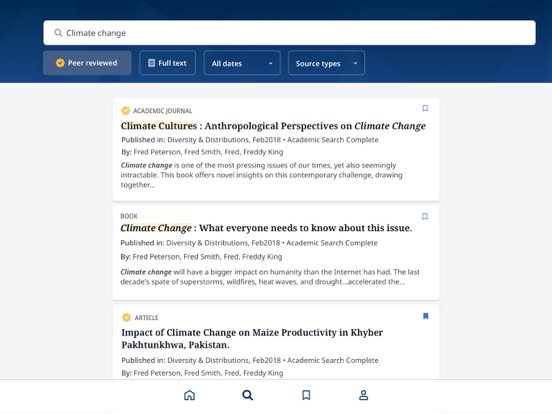 Screenshot #5 pour EBSCO Mobile