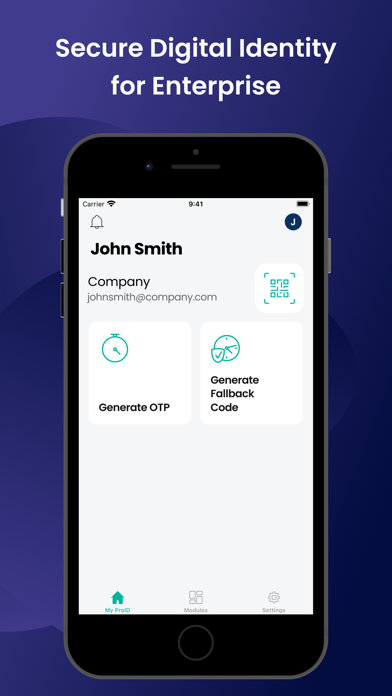 ProID OnSite app screenshot
