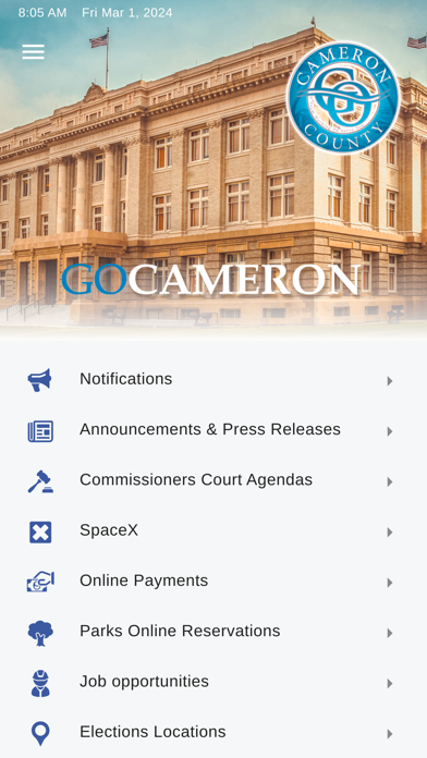 GOCameron app screenshot