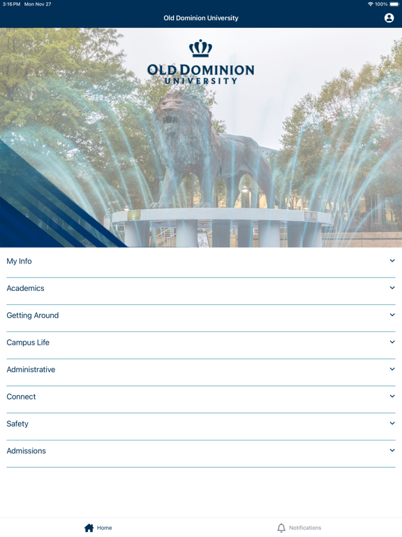 Screenshot #4 pour Old Dominion University Mobile