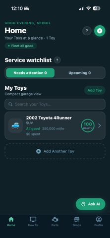 MySpindl screenshot