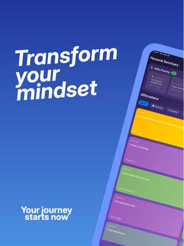 Mantras: Daily Affirmations iPad screenshot