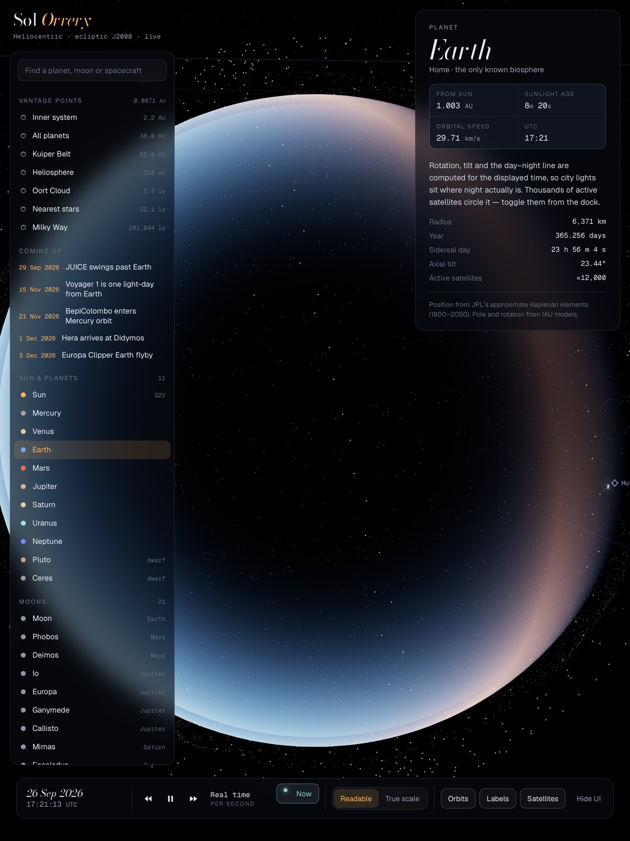 Screenshot 6 of Sol Orrery