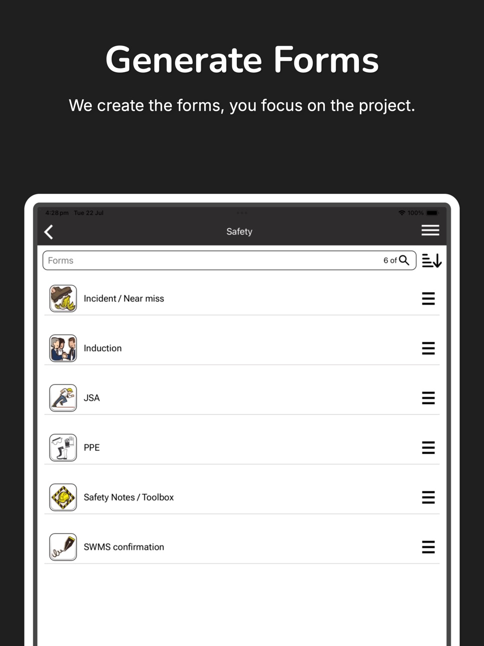 iPad screenshot