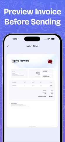 Invoices - Invoice Generator Screenshot 7 of 7