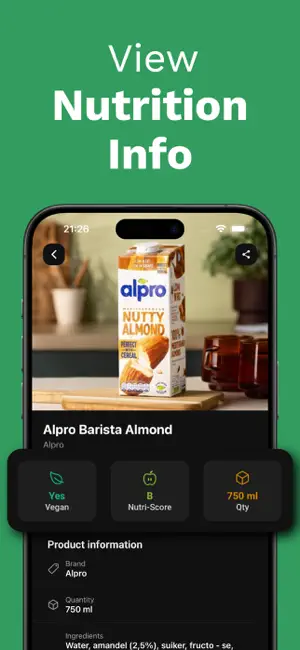 Vegan Food Scanner - VegVisor screenshot 2