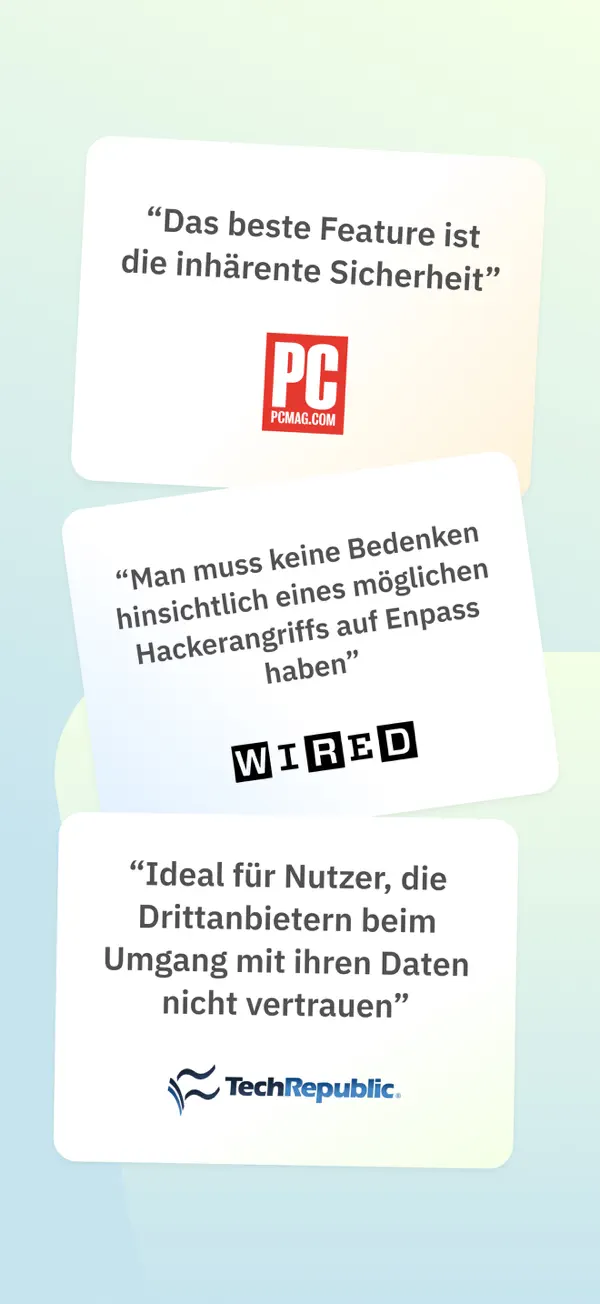 Enpass Password Manager iPhone App Screenshot 8 – Produktivität