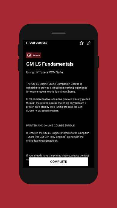 The Tuning School App Screenshot
