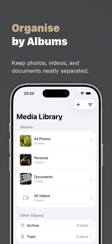 PrivyGallery-Dual Space Vault iPhone screenshot