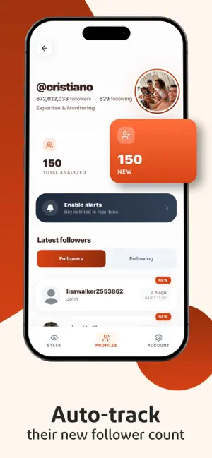 Eyko: Recent Follow Tracker screenshot 4