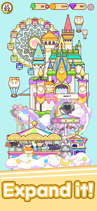 Merge Cat Cafe : Coffee cat screenshot 7