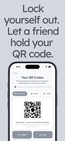 Vault: App Blocker - QR Unlock screenshot