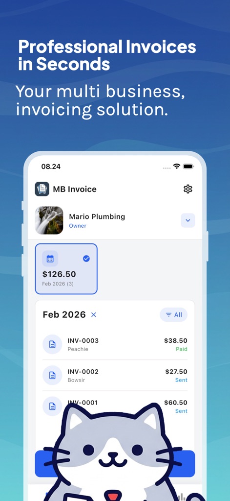 MB Invoice Maker - mb-invoice-maker-professional-dashboard