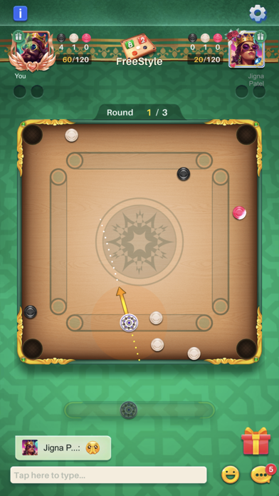 Carrom League: Online Game Screenshot