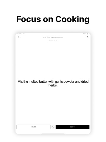 Chef - Video Recipe Scanner iPad screenshot