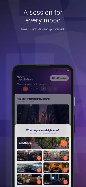 Noonk Meditation screenshot 2
